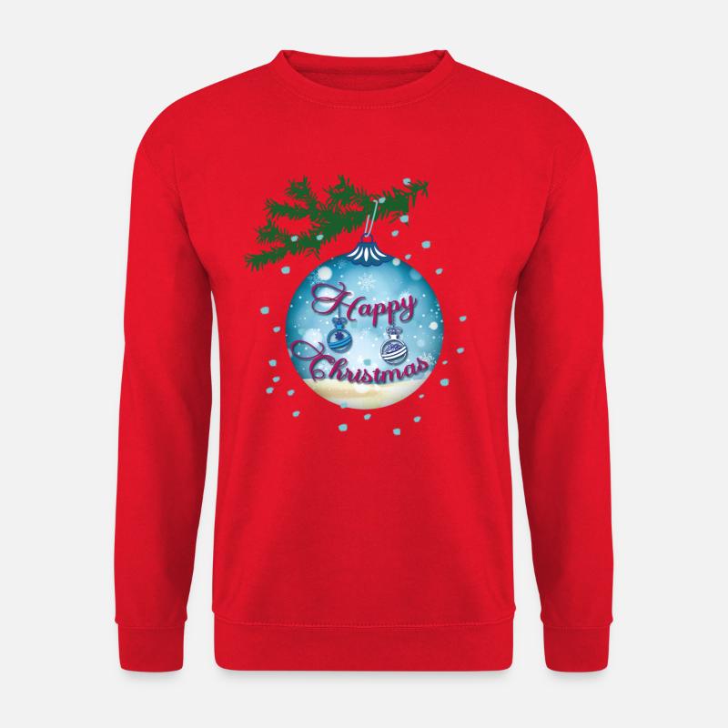 Blue Bauble - Unisex Sweatshirt - red