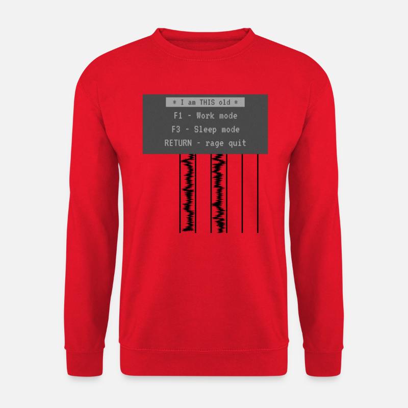 I'm This Old - Retro-Gaming-Design - Unisex Pullover - Rot