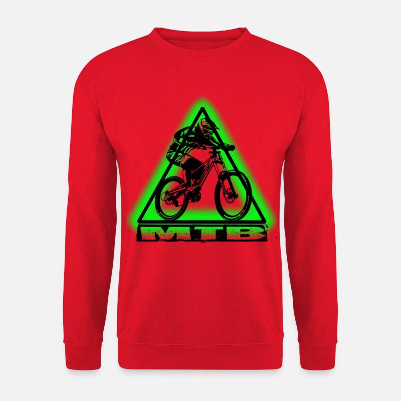 MTB Bike - Unisex Pullover - Rot