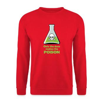 Gift - Unisex Pullover - Rot - Vorne - Alina (178cm) & Michal (187cm)