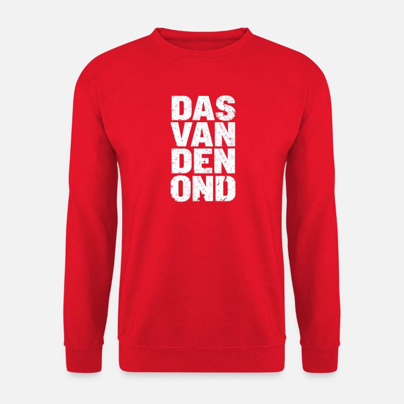 Das van den ond. Proverbes anversois - Sweat-shirt Unisexe - rouge