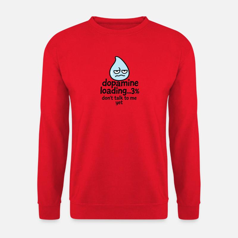 Dopamine Loading % Droplet - Unisex Sweatshirt - red