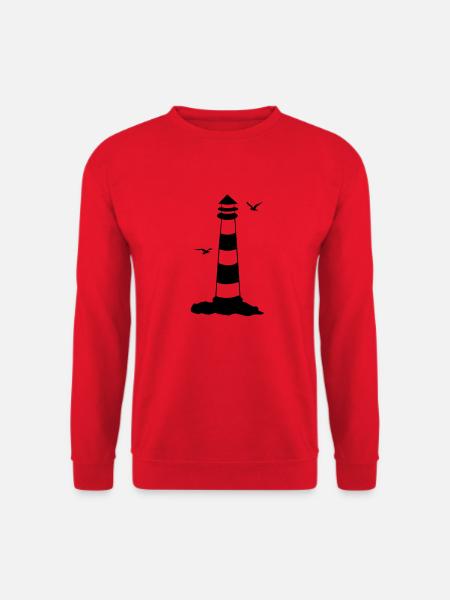leuchtturm - Unisex Pullover - Rot