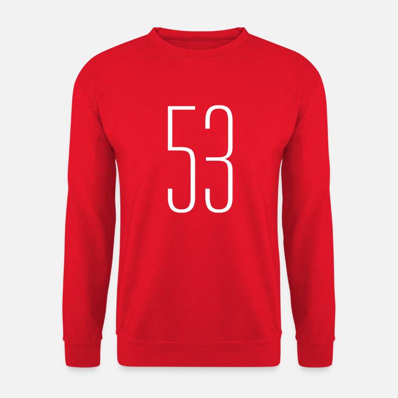 53 - Unisex Sweatshirt - red