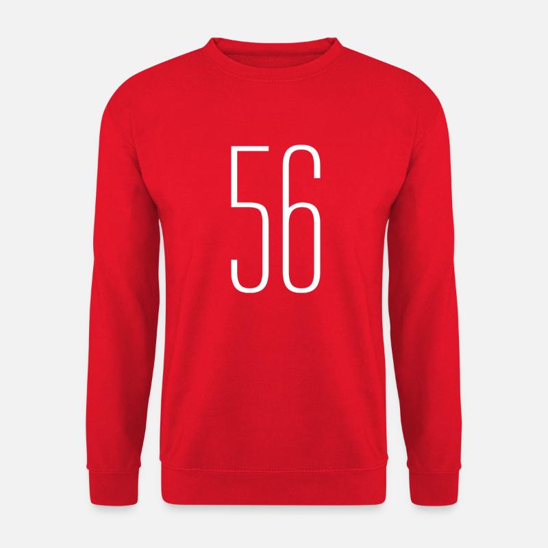 56 - Unisex Pullover - Rot