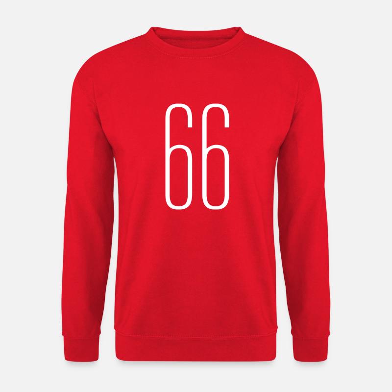 66 - Unisex Pullover - Rot