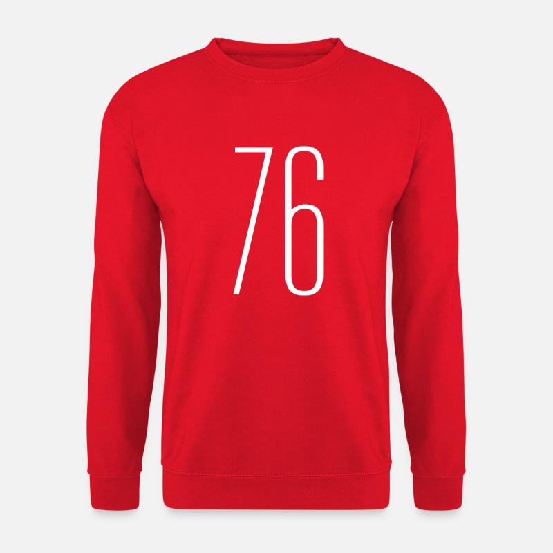 76 - Unisex Sweatshirt - red