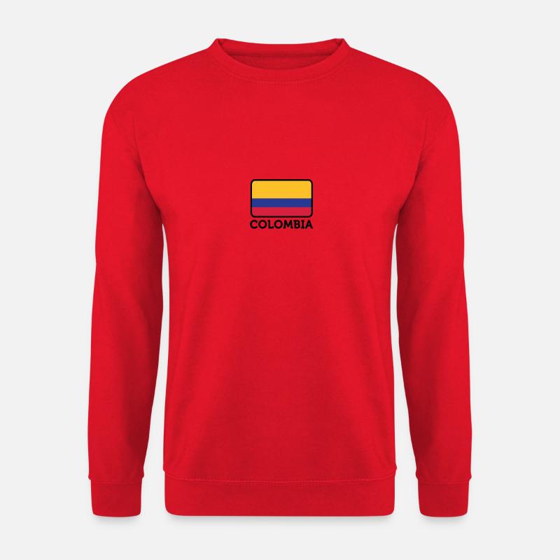 Drapeau national de la Colombie - Sweat-shirt Unisexe - rouge
