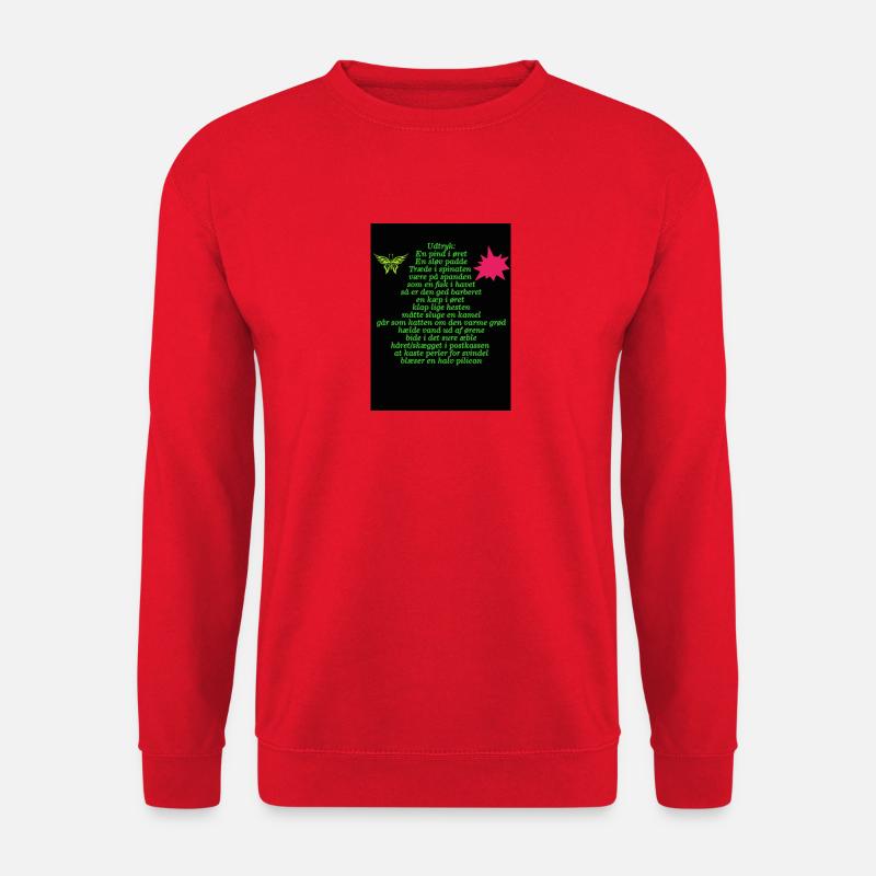 Danish expressions - Unisex Sweatshirt - red