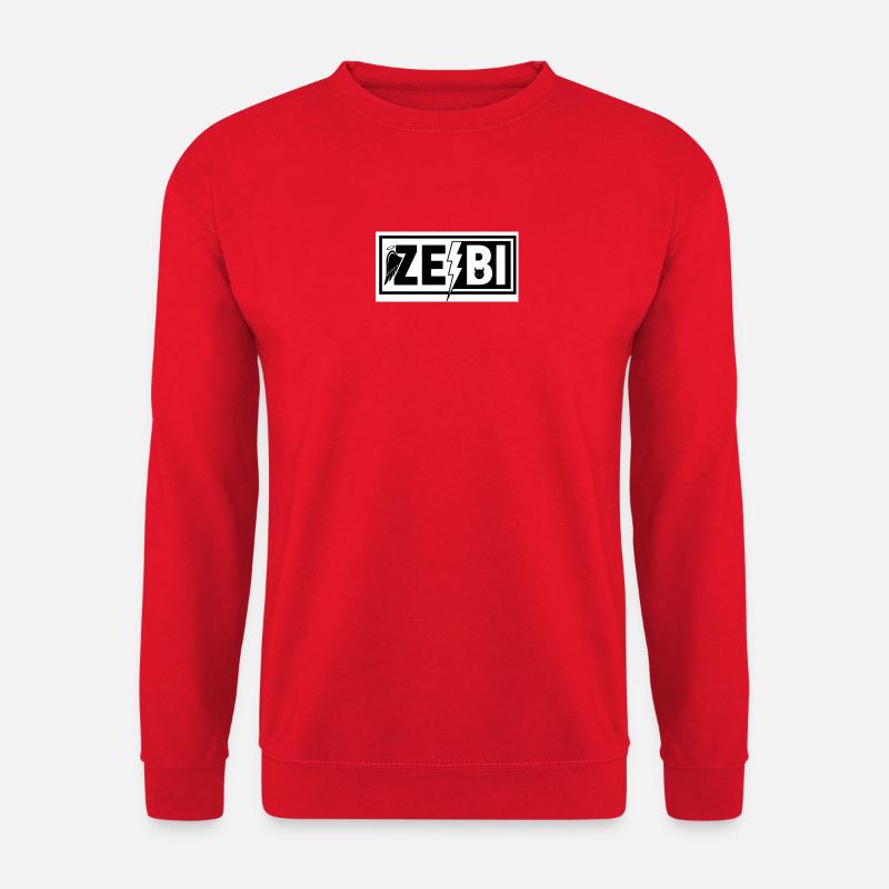 ZeBi Wings and Lightning Devil - Unisex Sweatshirt - red