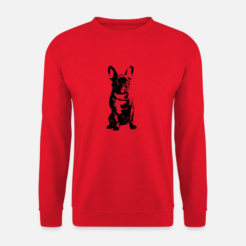 French Bully - Unisex Sweatshirt - red