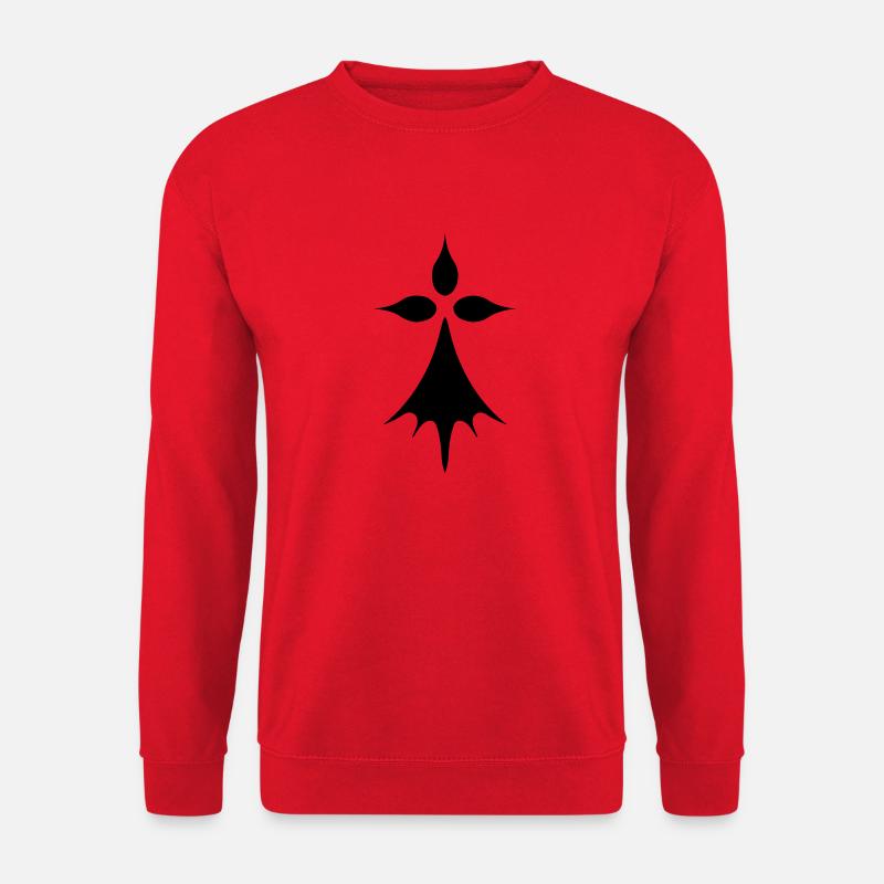 Hermelin - Unisex Pullover - Rot