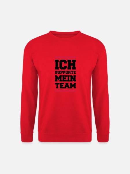 support_team_02 - Unisex Pullover - Rot