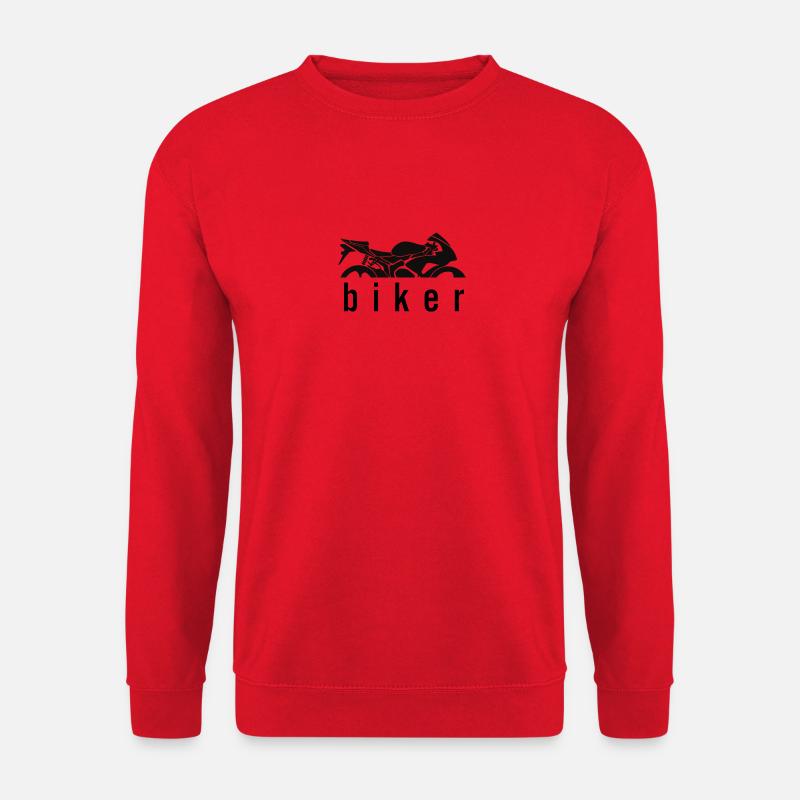 Biker - Unisex Pullover - Rot