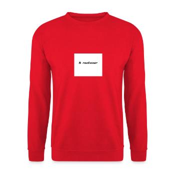 Streetwear - Unisex Pullover - Rot - Vorne - Alina (178cm) & Michal (187cm)
