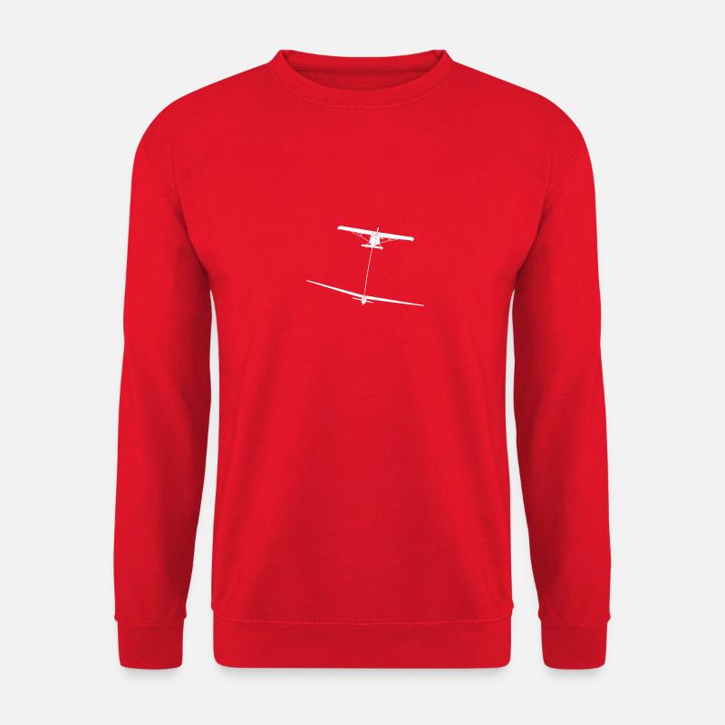 UL Ultraleichtleichtflugzeug Fschlepp Pilot Segler - Unisex Pullover - Rot