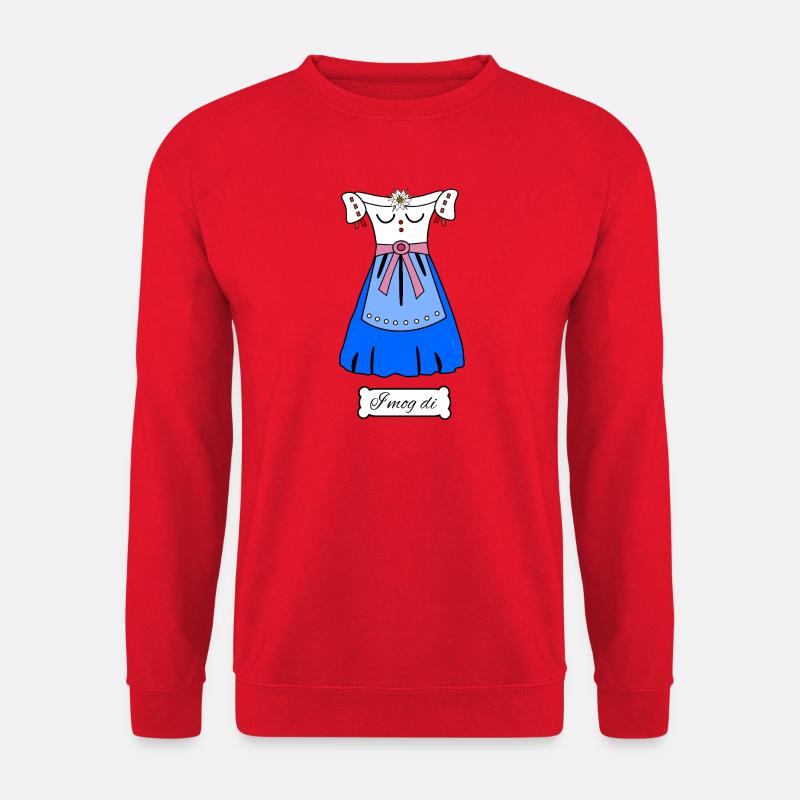 My_dirndl - Unisex Pullover - Rot