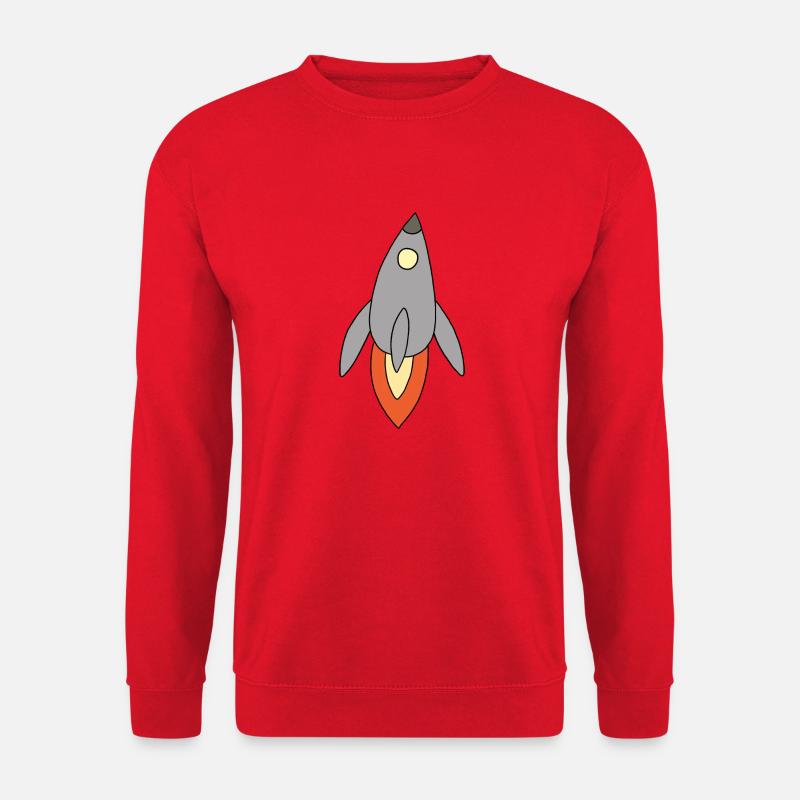 Rakete - Unisex Pullover - Rot