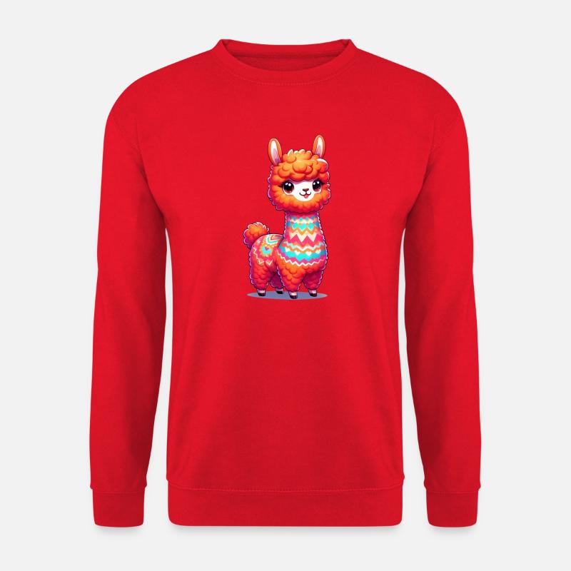 Alpaka - Unisex Pullover - Rot