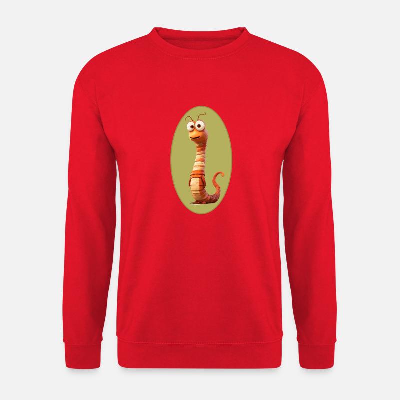 Wurm - Unisex Pullover - Rot