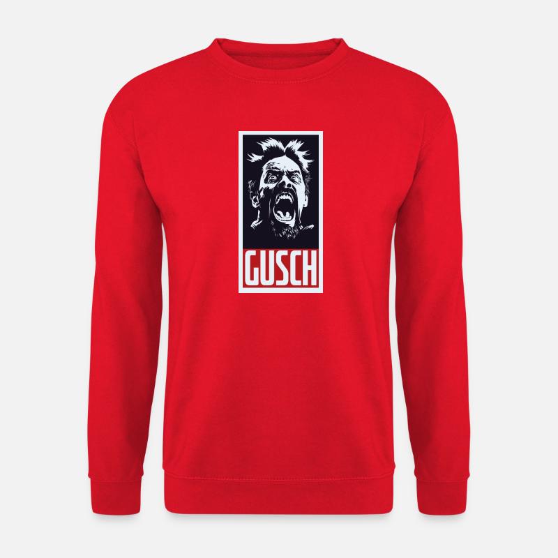 GUSCH Face - Unisex Pullover - Rot