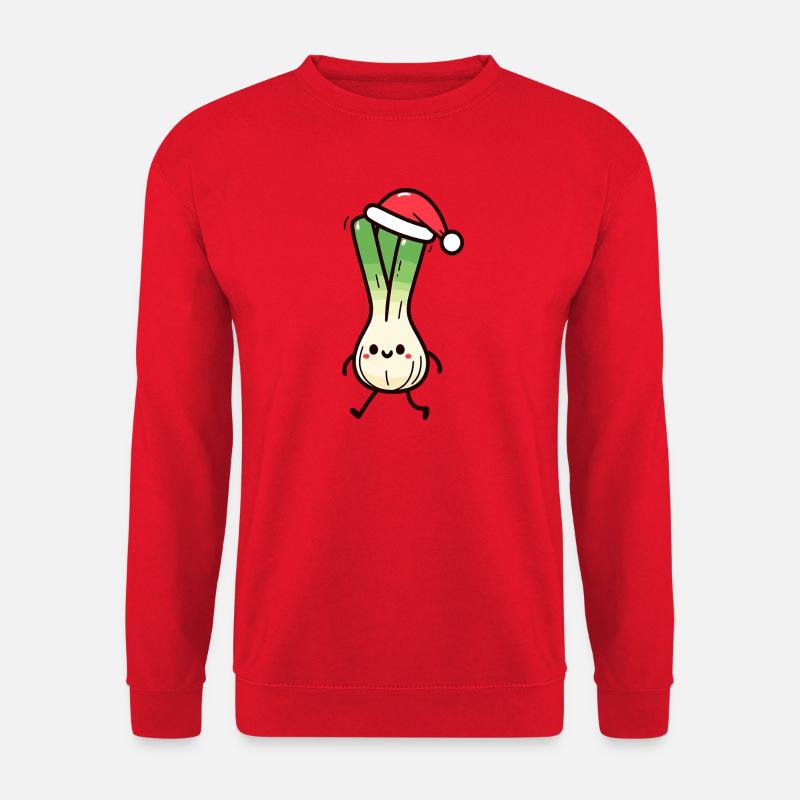 nikolauch Weihnachtslauch - Unisex Pullover - Rot