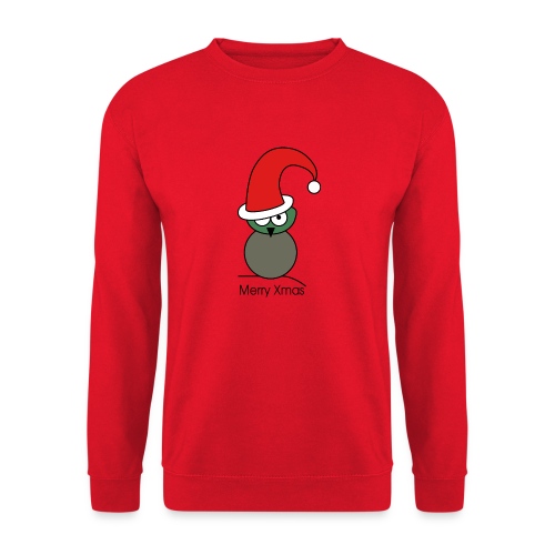 Owl - Merry Xmas - Sweat-shirt Unisexe