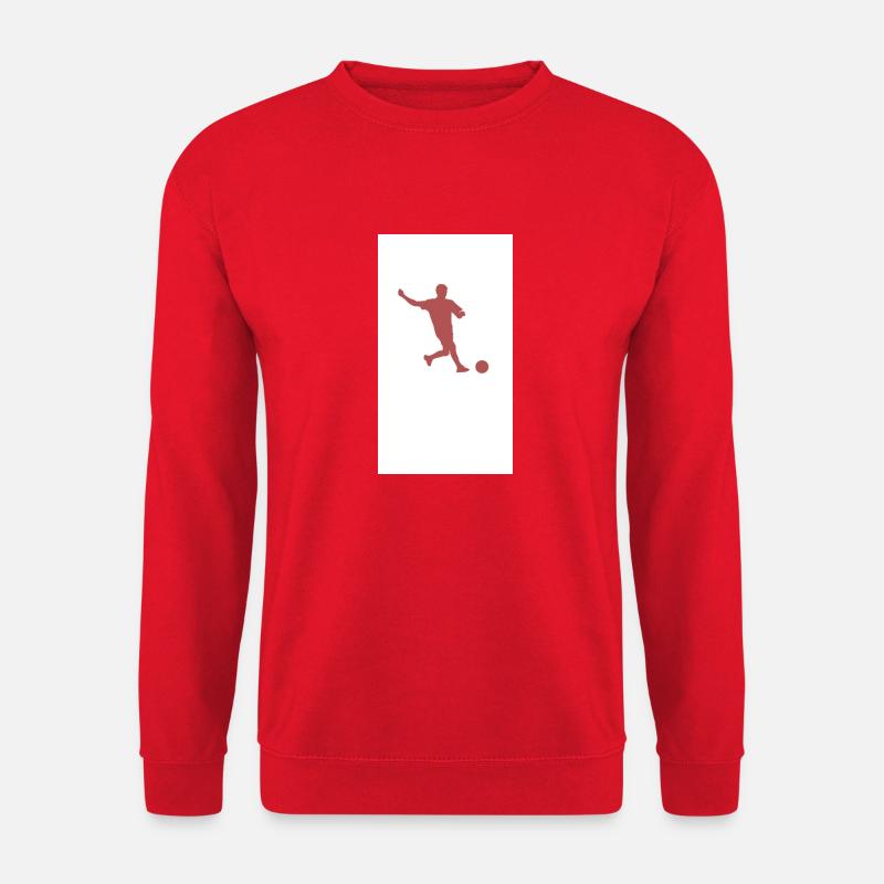Fußball- Football - Unisex Pullover - Rot
