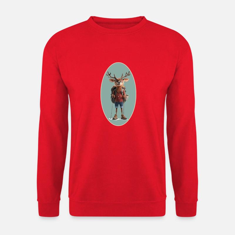 Steinbock - Unisex Pullover - Rot