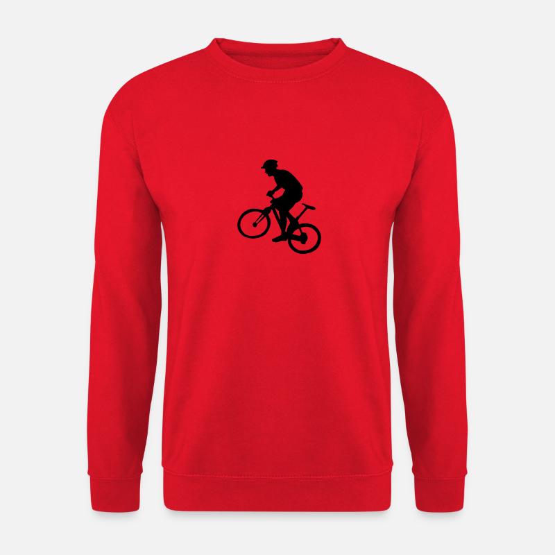 MOUNTAINBIKE - Unisex Pullover - Rot