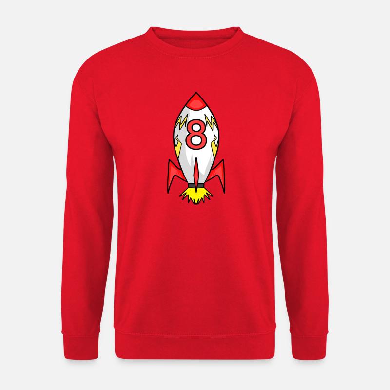Rocket 8 years - Unisex Sweatshirt - red