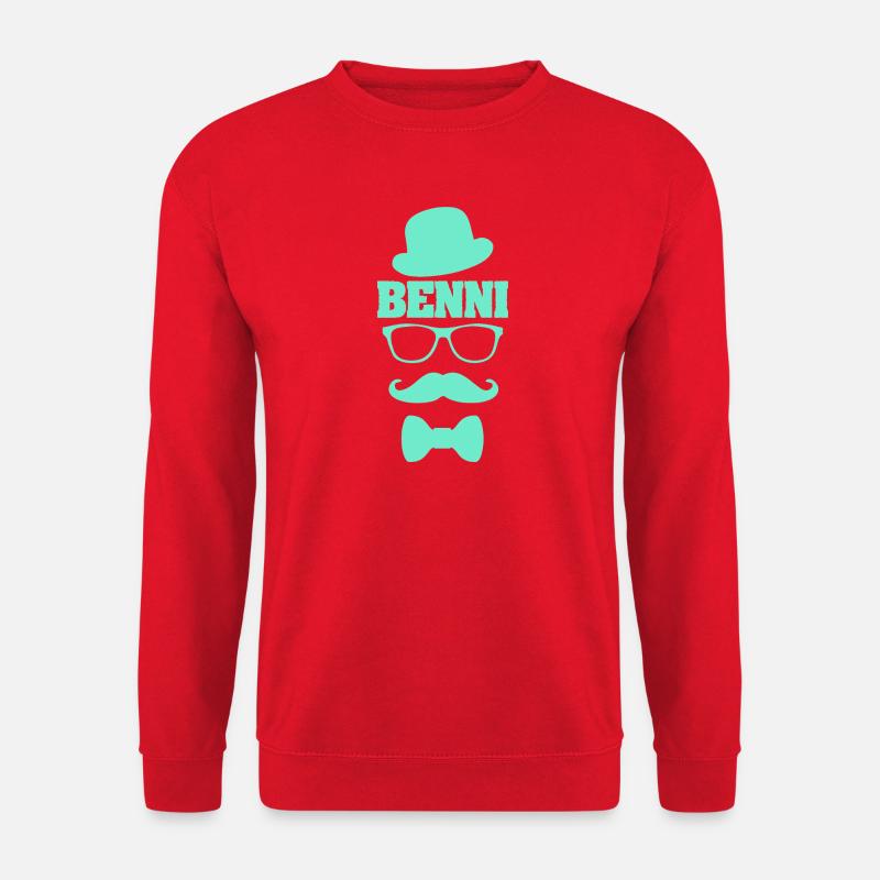 Benni as a first name - Unisex Sweatshirt - red