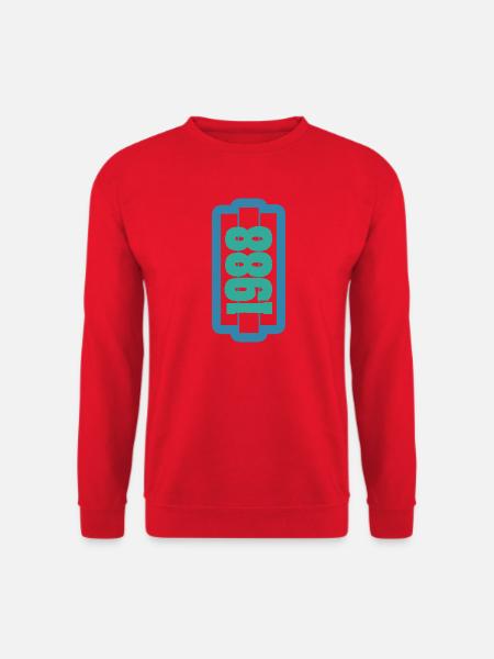 Jahr 1988 - Unisex Pullover - Rot