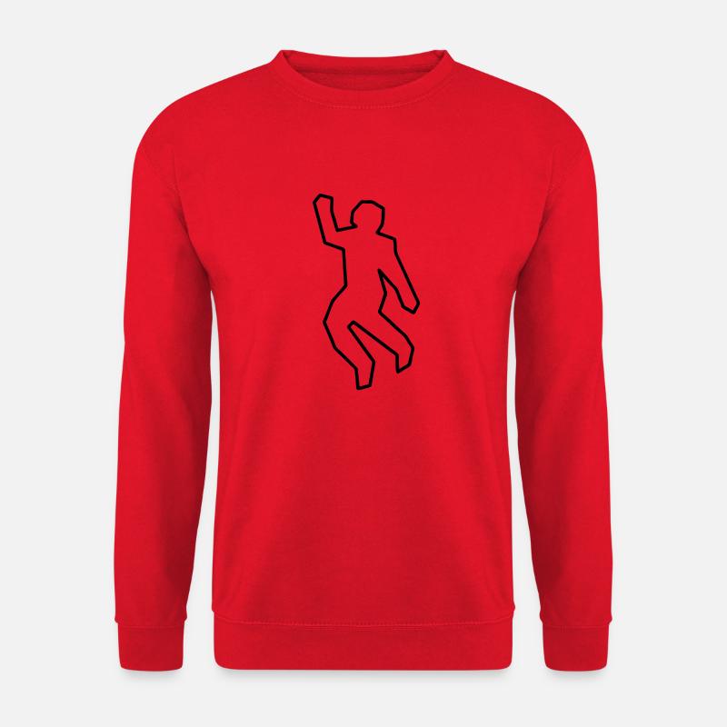 crime_scene - Unisex Pullover - Rot