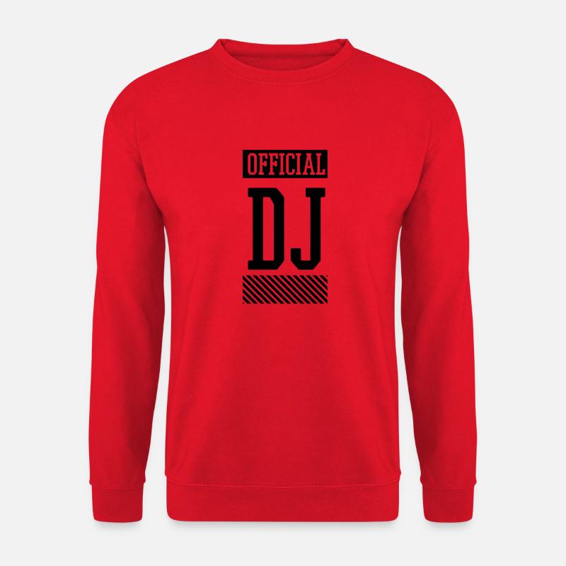 OFFICIAL DJ - Unisex Pullover - Rot
