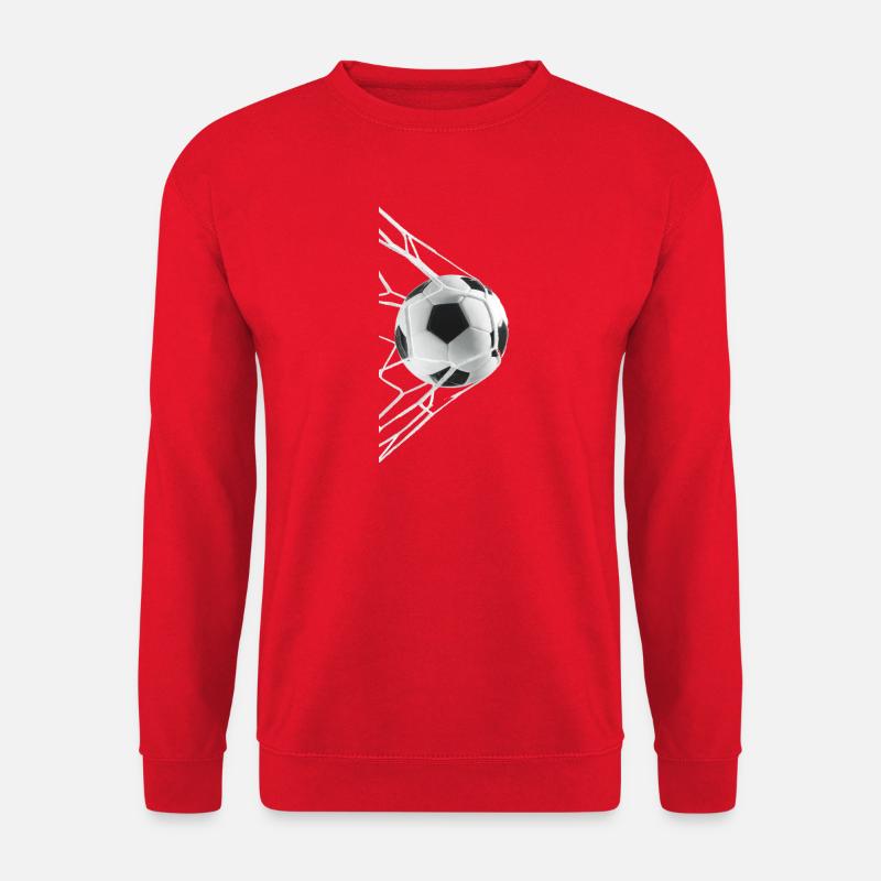 Soccer ball - Unisex Sweatshirt - red