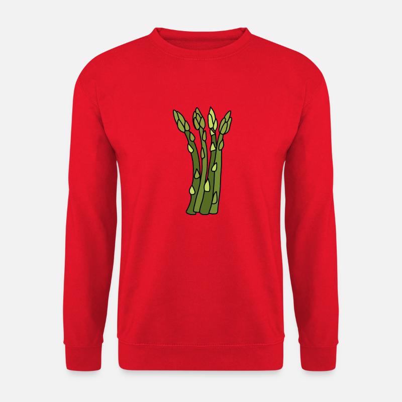 Spargel Zeit - Unisex Pullover - Rot