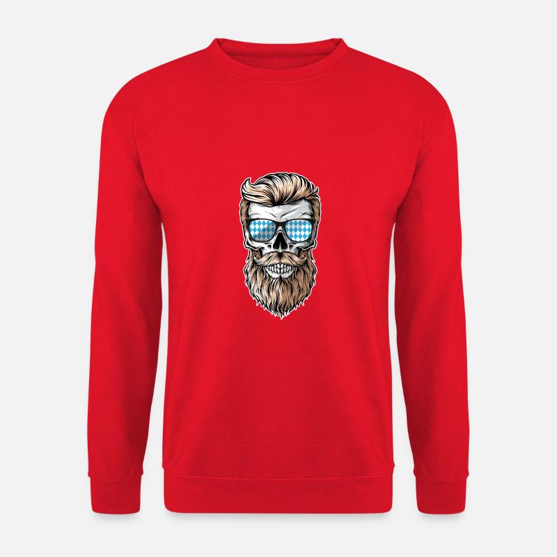 Lausbua Lausbub Lederhosen Trachten - Unisex Pullover - Rot