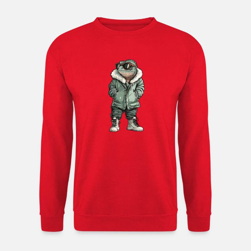 Chameleon Cool Winter - Unisex Pullover - Rot
