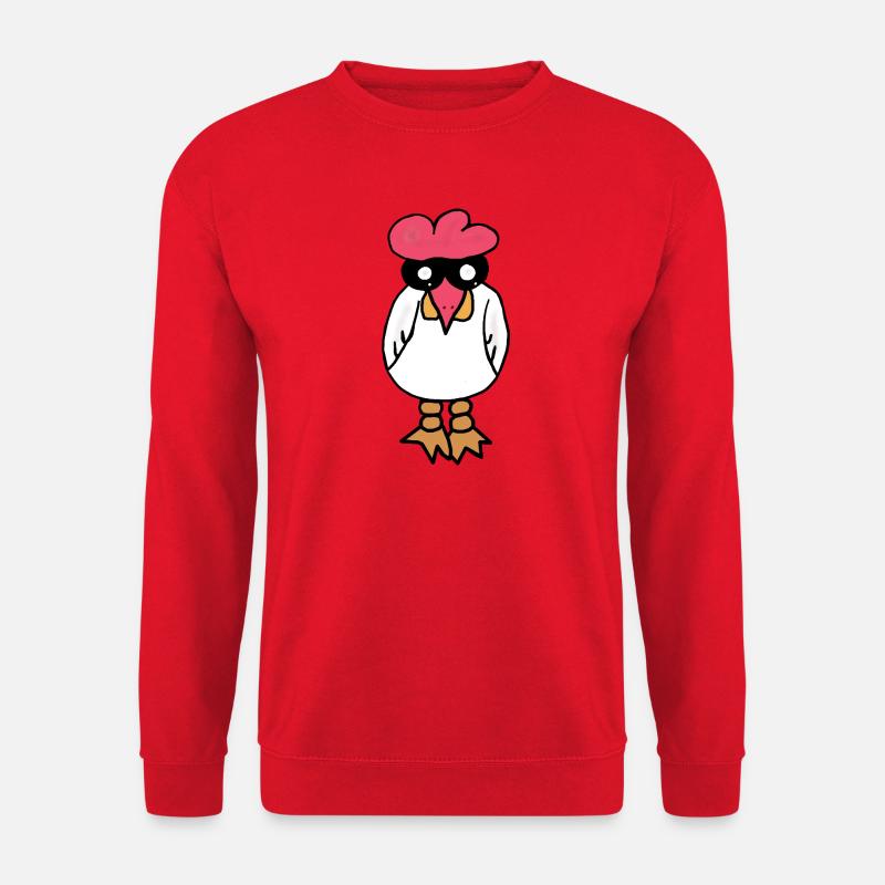 Huhn - Unisex Pullover - Rot