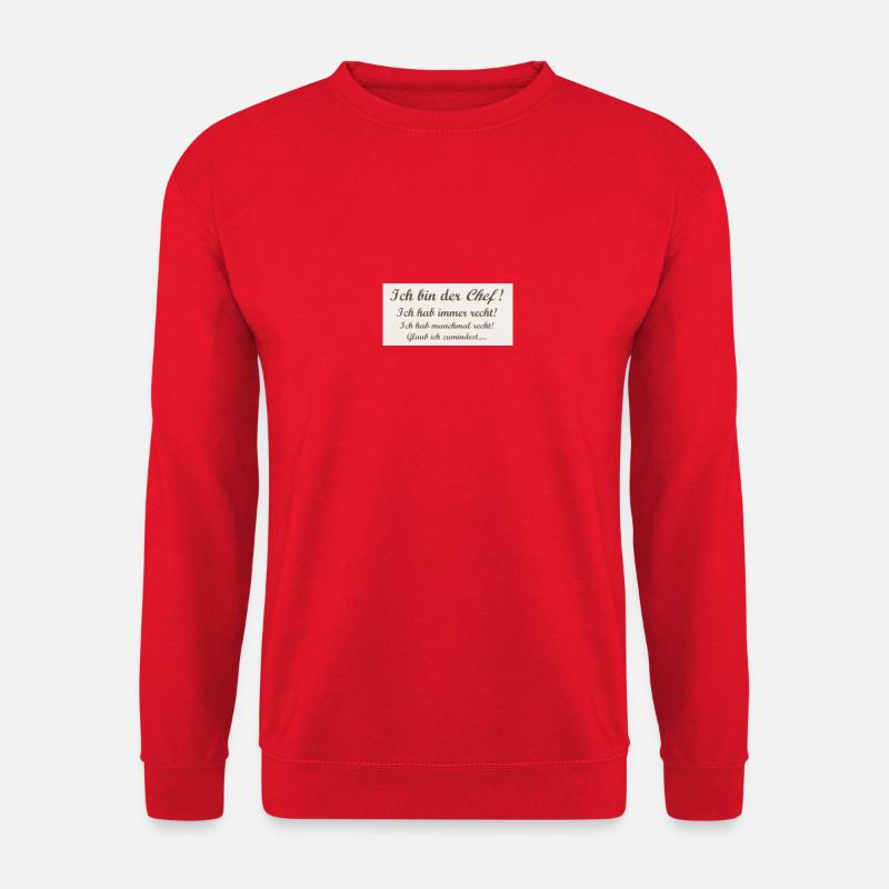Chef - Unisex Sweatshirt - red