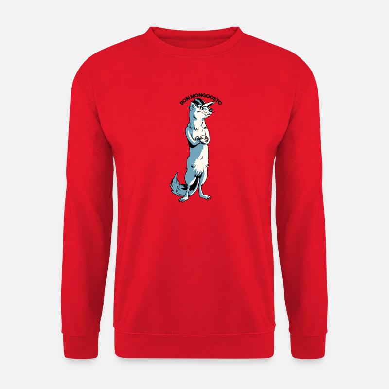 Don Mongoosto, Maskenmungo - Unisex Pullover - Rot