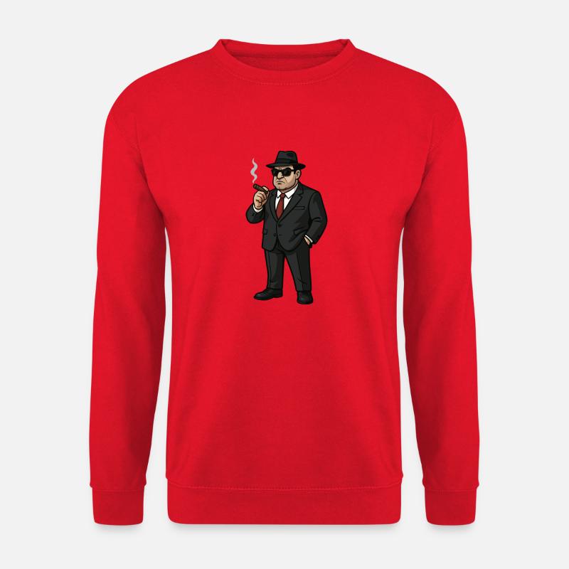 mafia chef gangster - Unisex Pullover - Rot