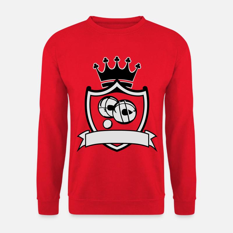 Blason petanque - Unisex Pullover - Rot