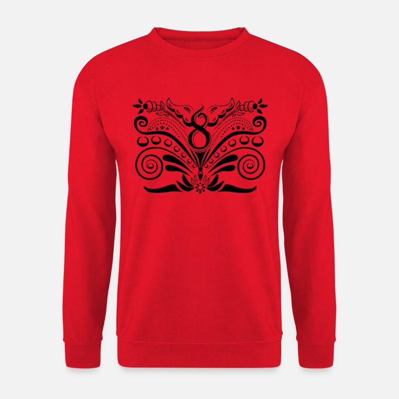 Kurbits V8 No:1 - black - Unisex Sweatshirt - red