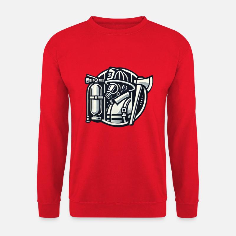 Fire brigade - Unisex Sweatshirt - red