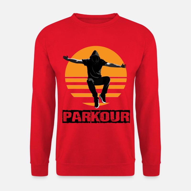Parkour - Unisex Sweatshirt - red