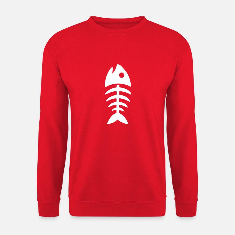 Herringbone - Unisex Sweatshirt - red