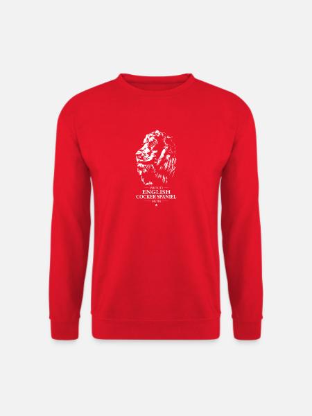 English Cocker Spaniel Mom Hunde Hund Wilsigns - Unisex Pullover - Rot