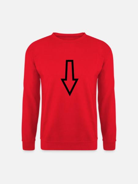 Arrow - Sweat-shirt Unisexe - rouge